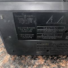 GENERAL ELECTRIC FM/AM CLOCK RADIO CASSETTE Player Model 7-4956B Tested!