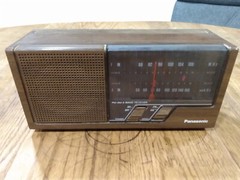 Vintage Panasonic Radio FM-AM 2 Band Receiver Model RE-6266 « Working »