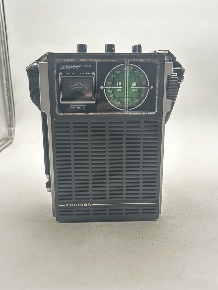 Vintage Toshiba RP-727FC AM FM 2Band Radio Tested & Working