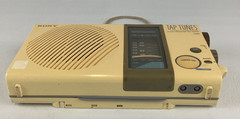 Sony Tap Tunes Vintage 4 Band Receiver Radio ICF-S77W AM FM 1986 80s Tested