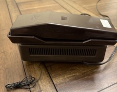 Vintage Verit AM FM Digital Clock Radio with Phone TL-6633 Wood Grain (Tested)