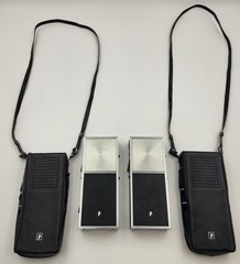 Vintage Set JC PENNY Transistor/Transceiver Model 8115 W/Cases Tested & Works