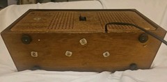 Panasonic RE-7259 FM-AM 2-Band Desktop Tabletop Wood Radio Vintage 1975