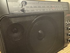 GE Super Radio Long Range AM/FM HI Performance Radio- Black