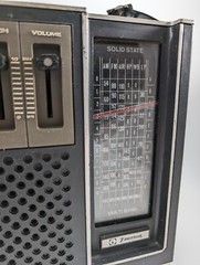 Vintage Emerson Solid State Multiband Radio Receiver With AM, FM, Air HP WB & LP