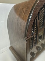 General Electric 7-4100JA Cathedral AM/FM Radio Wood Working