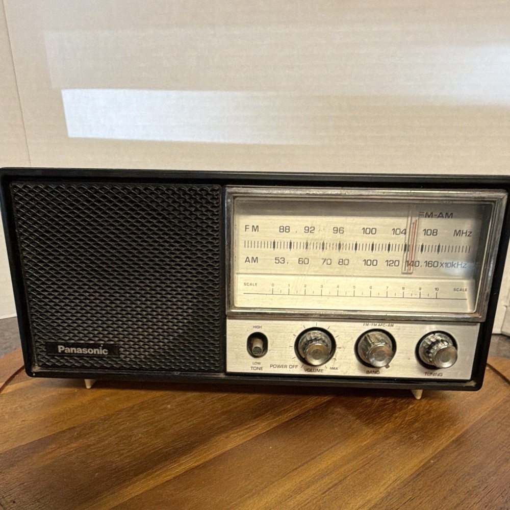 Panasonic RE-6278 Vintage AM/FM Tabletop Radio, Panasonic RE Product Line