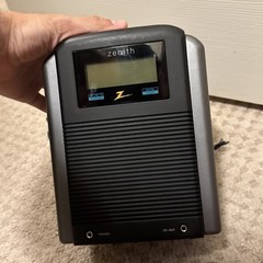 Vintage Zenith Digital Clock Radio W/Tv/Weather Band Z203B NOS!