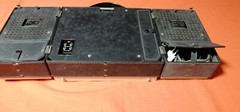Vintage Radio cassete Hitachi *LevelMatic-Solid State* with detachable speakers