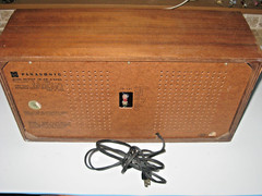 Panasonic RE-7259 FM-AM 2-Band Desktop Tabletop Wood Radio Vintage 1975 TESTED