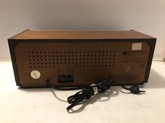 Panasonic AM FM Shelf Tabletop Radio RE-7371 Working Tested Wood Case