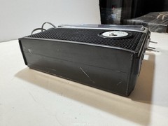 Vintage Panasonic RF-549 AC/Battery Power AM FM Portable Radio Black & Silver