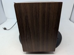 Vintage SONY TFM-9450W AM/FM Transistor Radio Wood Grain Cabinet Works