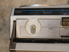 Vintage GE Model 3-6210A AC/Battery Operated Stereo Radio Cassette Recorder