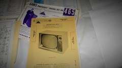SAMS PHOTOFACT FOLDER SET LOT OF 6 RADIO / TV SERIES REPAIR GUIDES LOT # 13