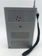 VINTAGE RADIO SHACK REALISTIC AM/ FM PORTABLE RADIO W/ STRAP TANDY CORP. WORKS