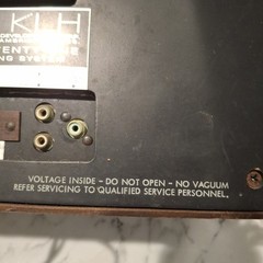 KLH Model Twenty One 21 FM Radio WORKS!
