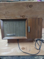 Vintage Panasonic 2-Way System AM/FM/AFC FM Radio RE-7487 10 Transistor Wood