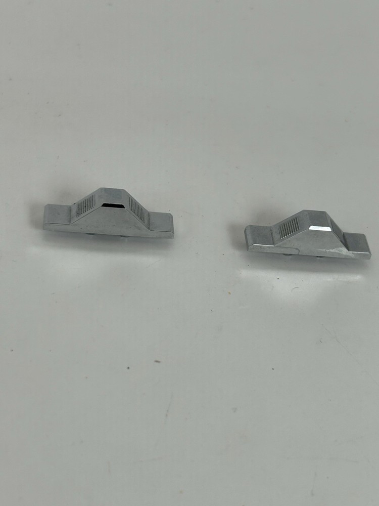 Magnavox D8200 Chrome Slider Caps – Sound Select & Radio/Tape Buttons