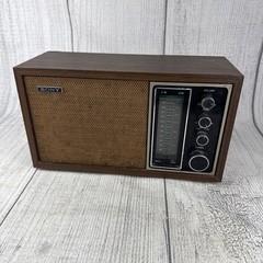 Vtg Sony TFM-9440 W AM/FM Table Top Wood Radio – Tested & Works