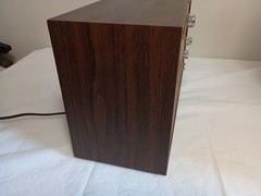 Vintage Sony ICF-9550W AM/FM Radio High Fidelity Sound Wood Case 1970&rsquo;s Tested