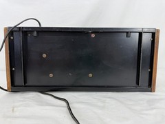 1970s Panasonic Model RE-7371 AM FM Radio Solid State Wood Finish Japan WORKS!