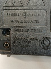 Vintage GE 7-2660D AM FM Portable Radio Two-Way Power Tested Working 1980s