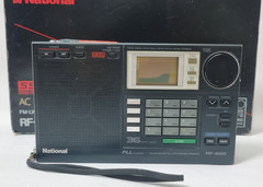 Vintage National RF-B65D Radio Receiver Rare with box – For parts only