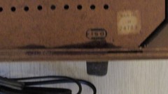 Panasonic RE-7259 FM-AM 2-Band Desktop Tabletop Wood Radio Vintage 1975 TESTED