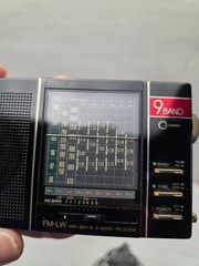 Vintage PANASONIC RF-9L FM/LW/MW/SW1 9 BAND RADIO FTZ 11/650 Matsushita Radio