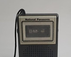 National Panasonic R 1019 Radio Taiwan Vintage Pocket Radio