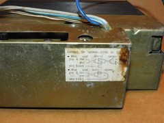 Vintage Hitachi Car AM FM Radio KM-1001R AS IS for Parts Repair