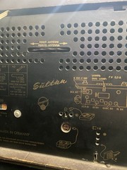 VTG Blaupunkt Sultan German Tube Radio Made in Germany Mid Century Modern