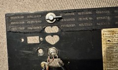 Braun Radio Germany. T1000 T 1000 Battery Holder Case Back Chassis. Parts Repair
