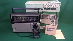 Vintage Radio Shack/Realistic DX-60 AM-FM-CB-SW Monitor-Radio For Parts? w/Box