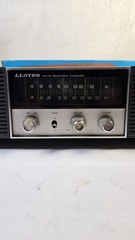 Vintage Lloyd&rsquo;s Woodgrain AM FM Radio RR-6561 Working Sage Allen Price In Box