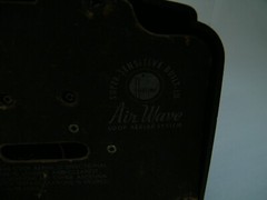 AIRLINE AIR WAVE LOOP AERIAL SYSTEM SUPER-SENSITIVE BUILT-IN RADIO, WORKS