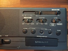 VTG Emerson AK2756 AM FM Clock Radio Cassette Player – Retro Alarm Clock