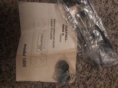 Pyramid Phase III Am/Fm Cassette Radio. Model 100S. New In Box