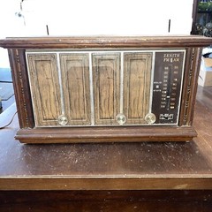 Vintage ZENITH Z430 Solid State chasis 9ZTI5 AM/FM Radio Tested !