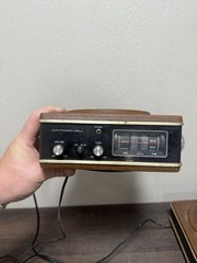 VTG Wynford Hall Flip Clock Radio Alarm Stereo Adaptor Model #NSI-1103