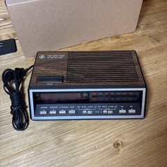Vintage GE Model 7-4616B Two Wake Times FM/AM Alarm Clock Radio Works Great