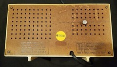 Vintage Electro Brand AM Clock Radio – Solid State – Working – Beige & Silver