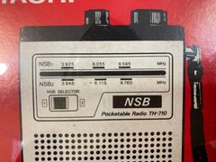 SW NSB Hitachi Pocketable Radio TH-710