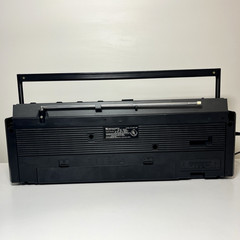 Seiko WKC-200 Super Woofer 3D Stereo Boombox Dual Cassette AM/FM- Tested Working