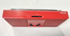Scarce Vintage Radio Philips Spatial Stereo D-1690 Red Philips D1690 – runs – AF
