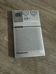 Vintage Panasonic RF-015 FM/AM Pocket Radio WORKS Mr Thin 1/2&Prime; x 3&Prime; x 5&Prime;