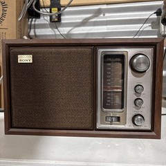Vintage Sony Model ICF-9650W High Fidelity AM/FM Table Radio Tested – Works!!
