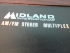 AWESOME VINTAGE MIDLAND AM/FM STEREO MULTIPLEX MODEL 11-399 SUPER RARE RADIO