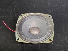 KLH Model 100 200 AM FM Clock Radio Speaker Driver Woofer ONLY VTG Working